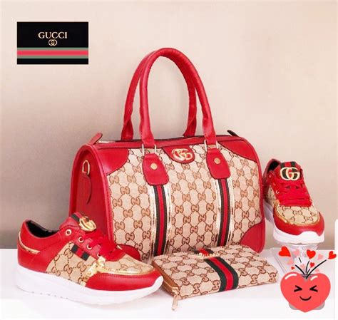 gucci matching set|white gucci handbag.